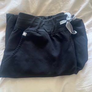 High waisted Black Figs Zamora Joggers large petite